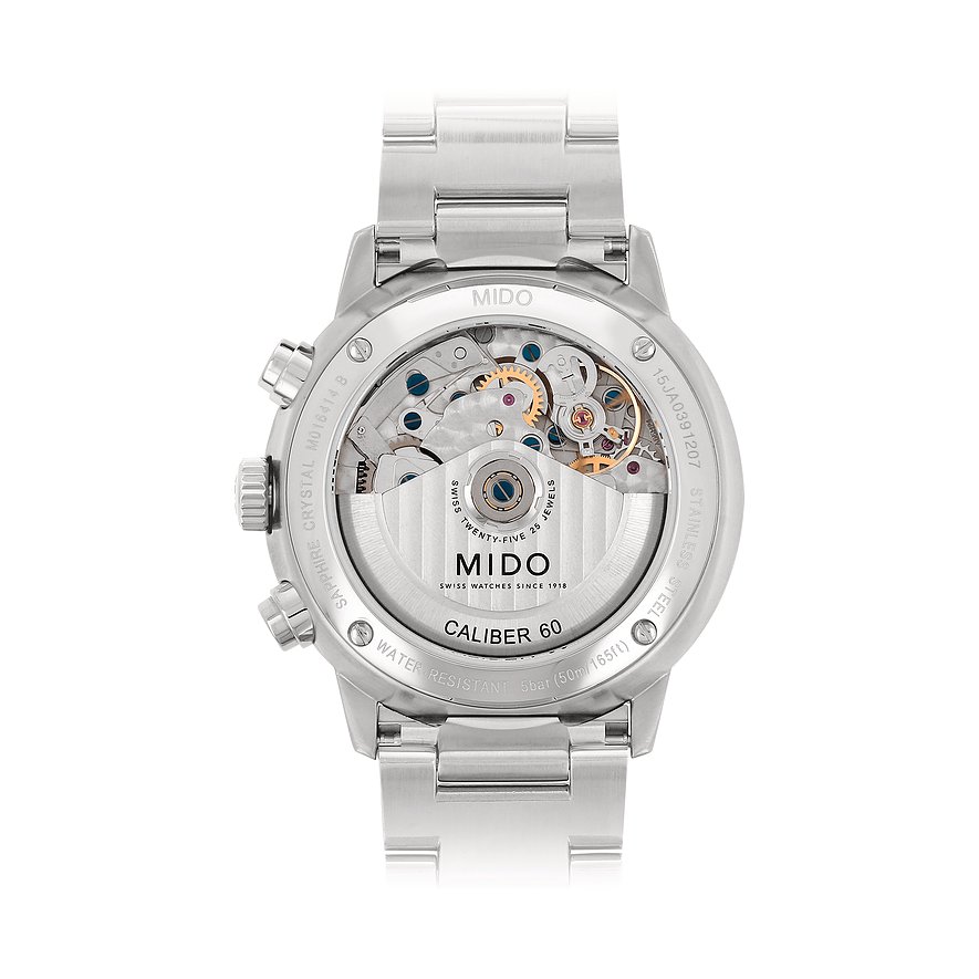 Mido Herrenuhr Commander Chronograph