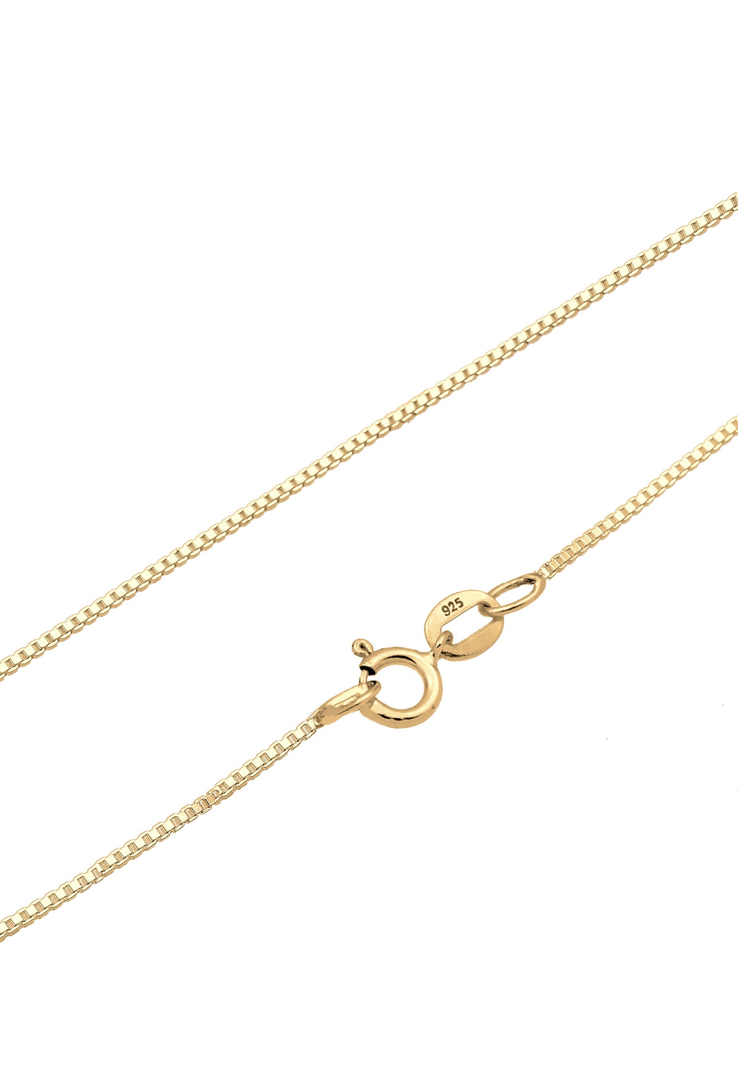 Collana con ciondolo a cuore minimalista Elli Basic per donna - Argento 925/1000