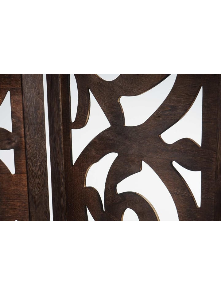 MCW Paravant Izmir mit Ornamente, 170x161x2cm, braun günstig kaufen onesize