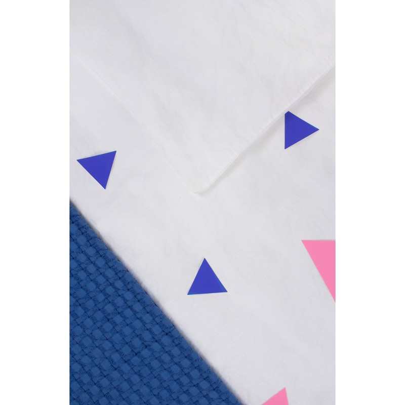Housse de Couette Enfant en Lin et Coton Bio + taie d'oreiller