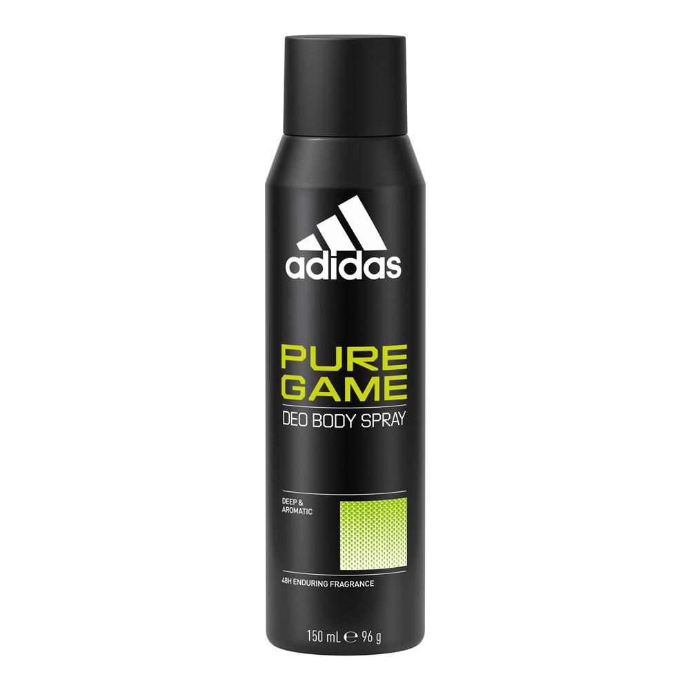 adidas Pure Game - Parfum qui dure 48 heures et une formule vegan. Déodorant - 150 ML