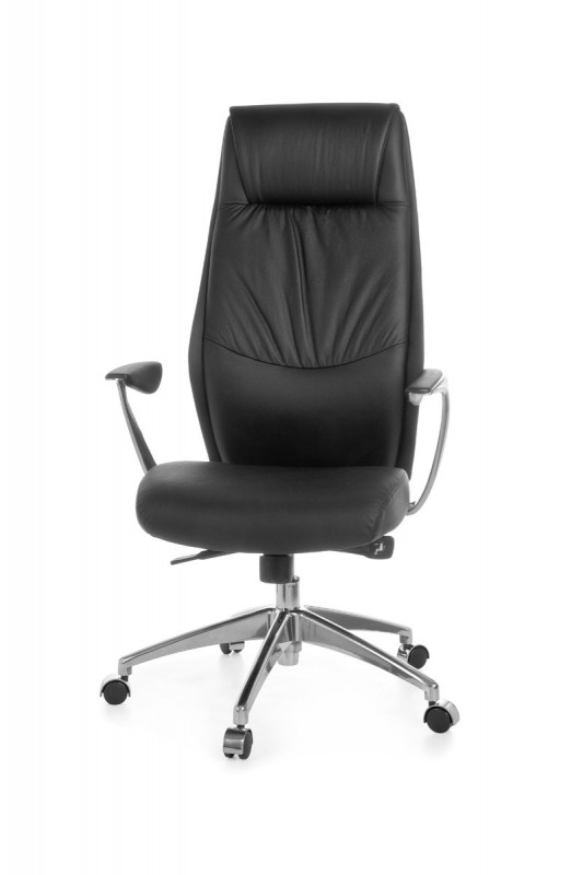 Skyport AMSTYLE XXL Chefsessel Echtleder Schwarz