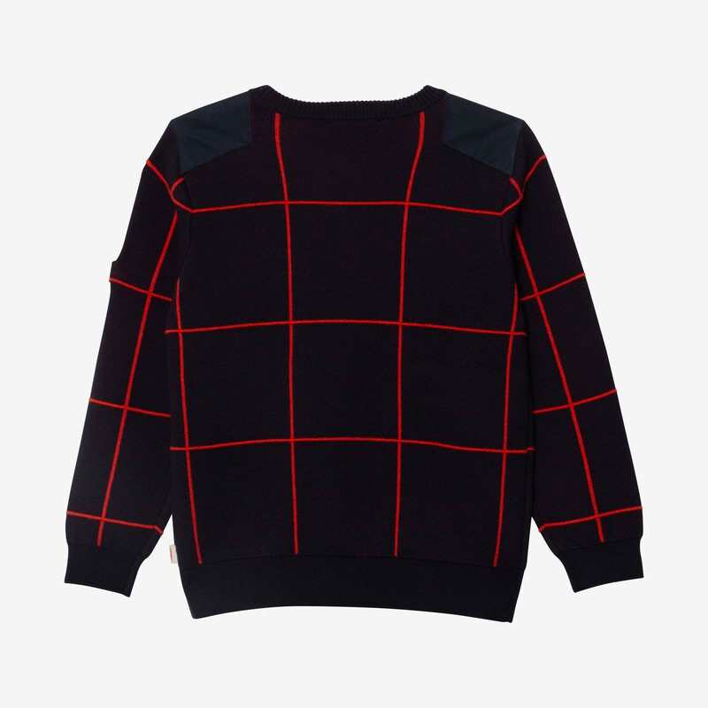 Pull garçon à carreaux Catimini