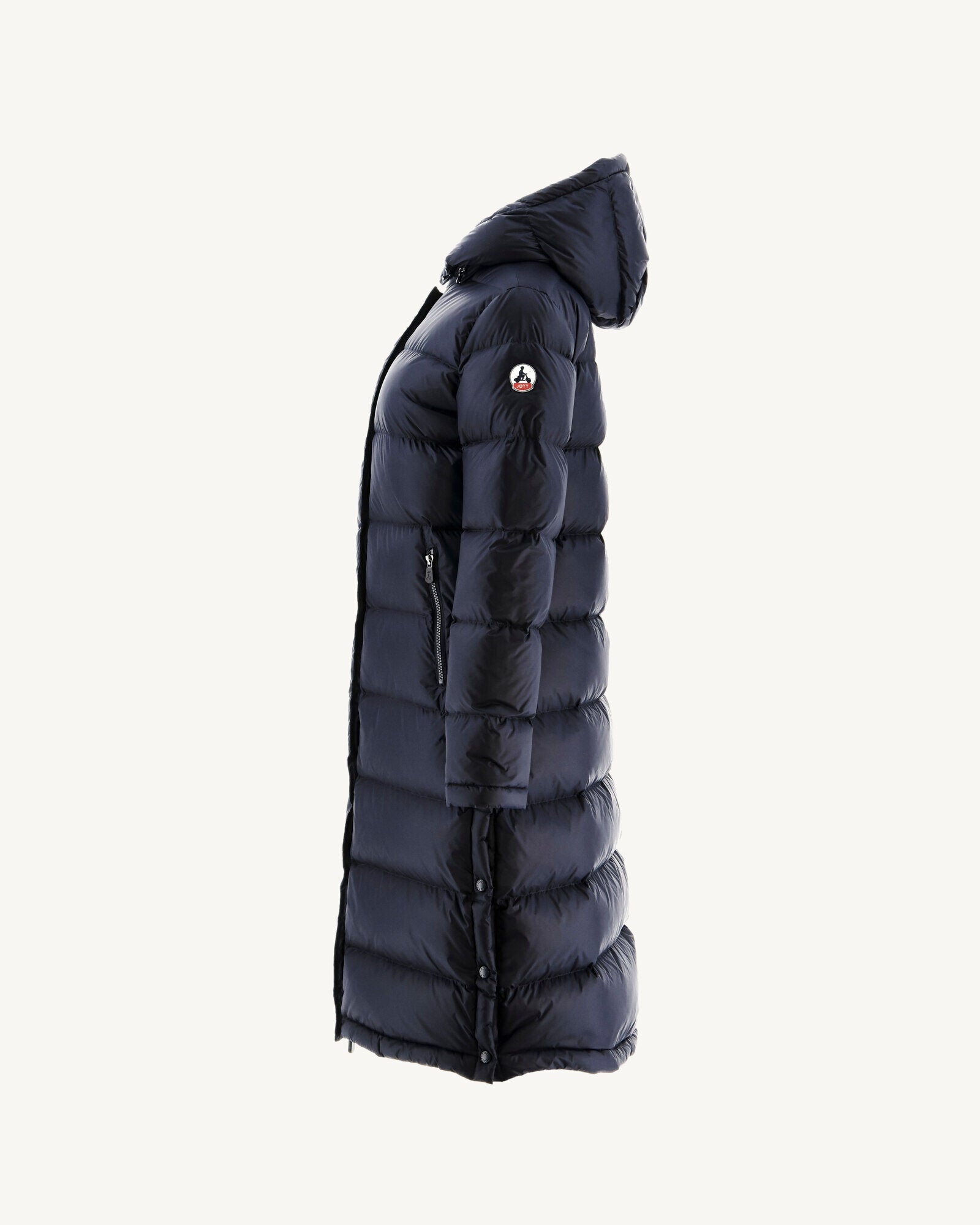 Doudoune longue à capuche Grand Froid Marine Karachi