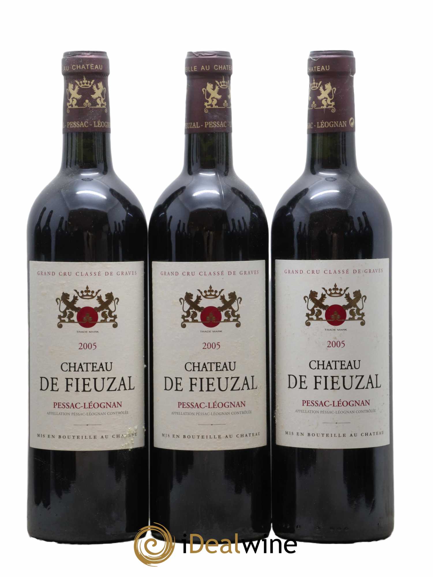Château de Fieuzal Cru Classé de Graves  2005 - Lot de 12 Bouteilles