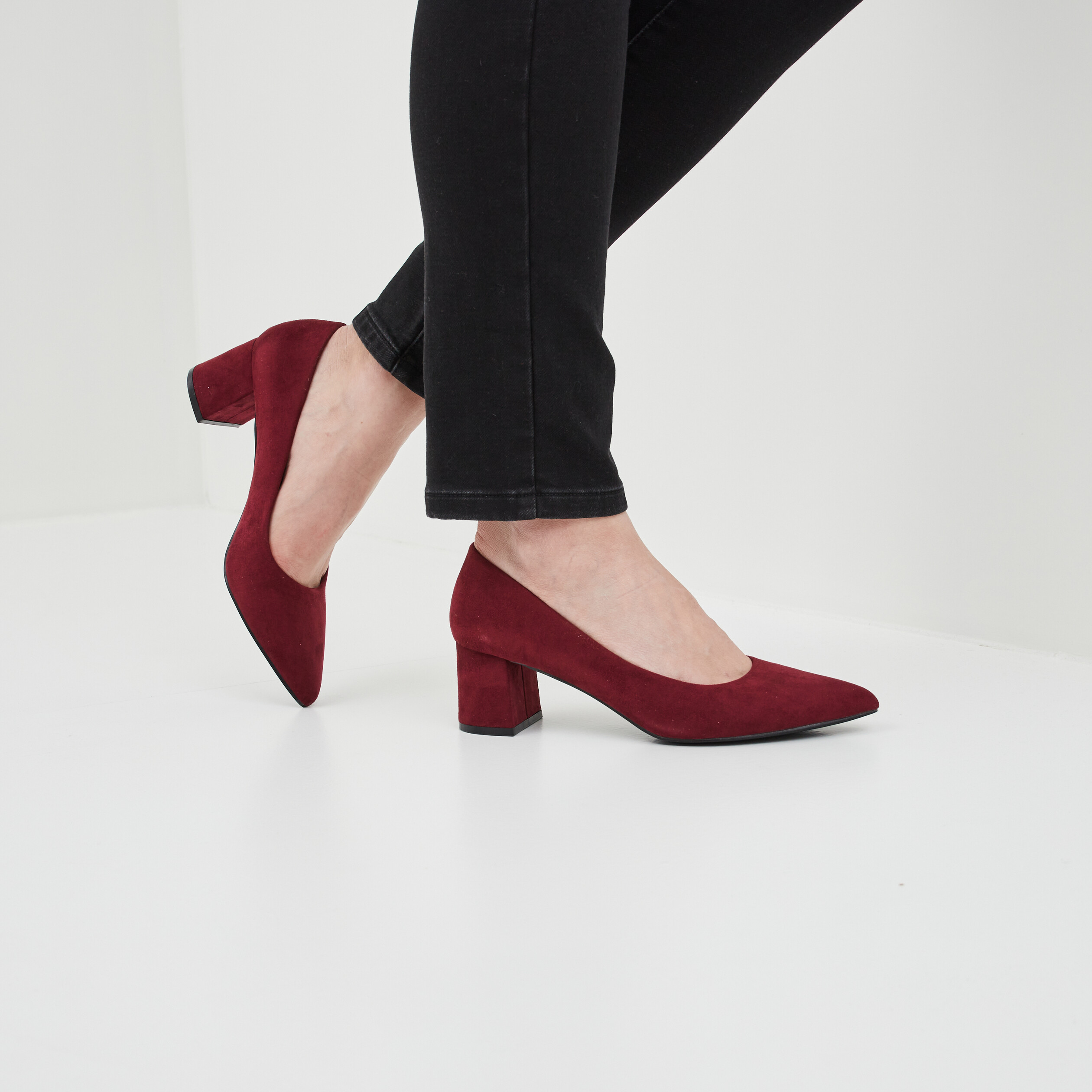 Escarpins à talons rouge femme | La Halle