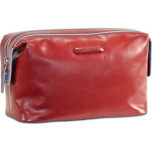 Piquadro Blue Square Kulturbeutel Leder 23 cm
