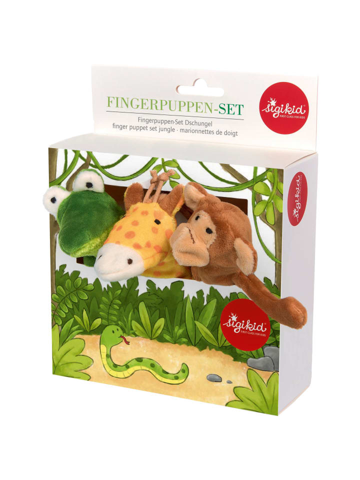 Sigikid Fingerpuppen-Set My Little Theatre in mehrfarbig günstig kaufen onesize