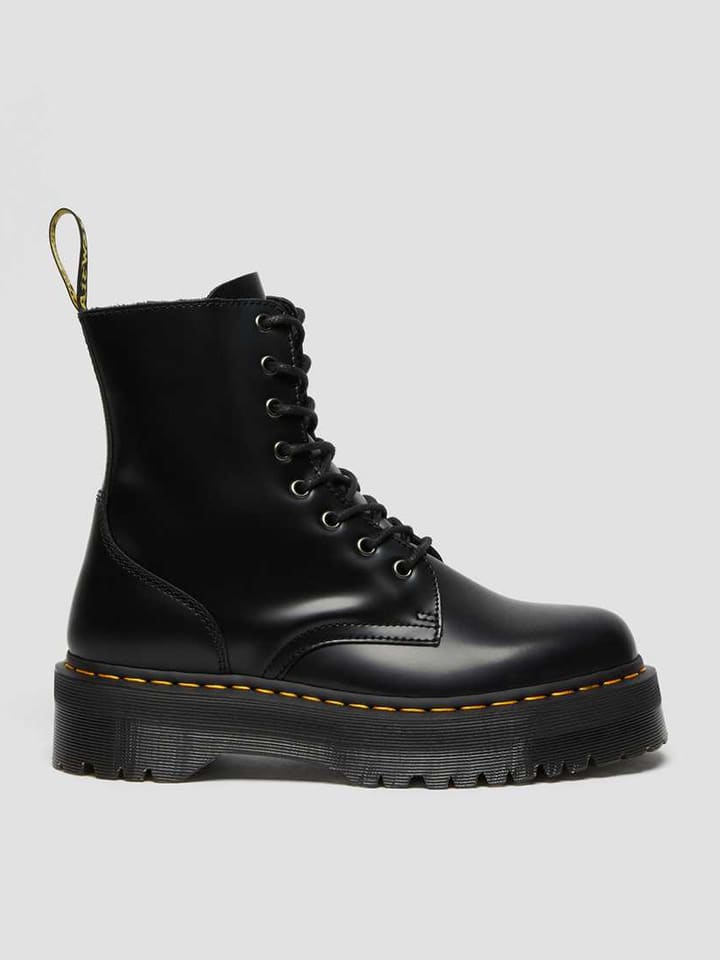 Dr. Martens Leder-Boots in Schwarz günstig kaufen