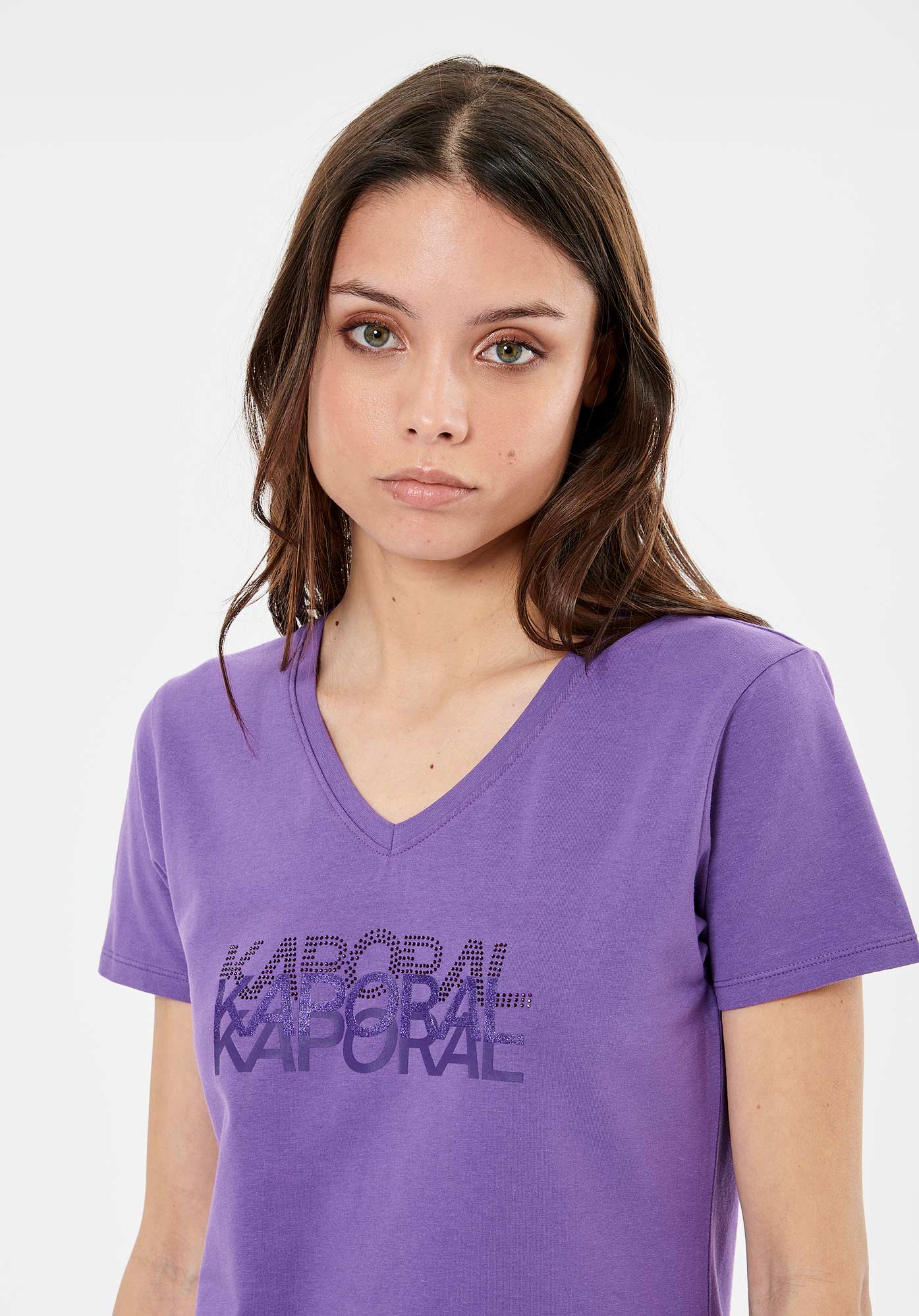 LEA    T-shirt violet Femme