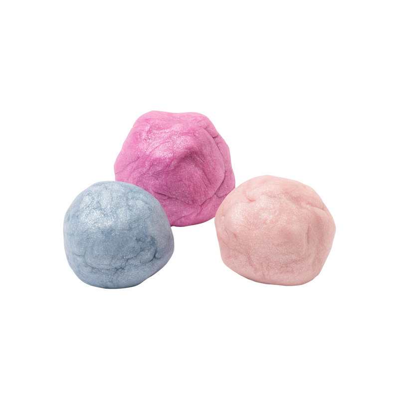 5 pots de pâte à modeler nacrée Oxybul