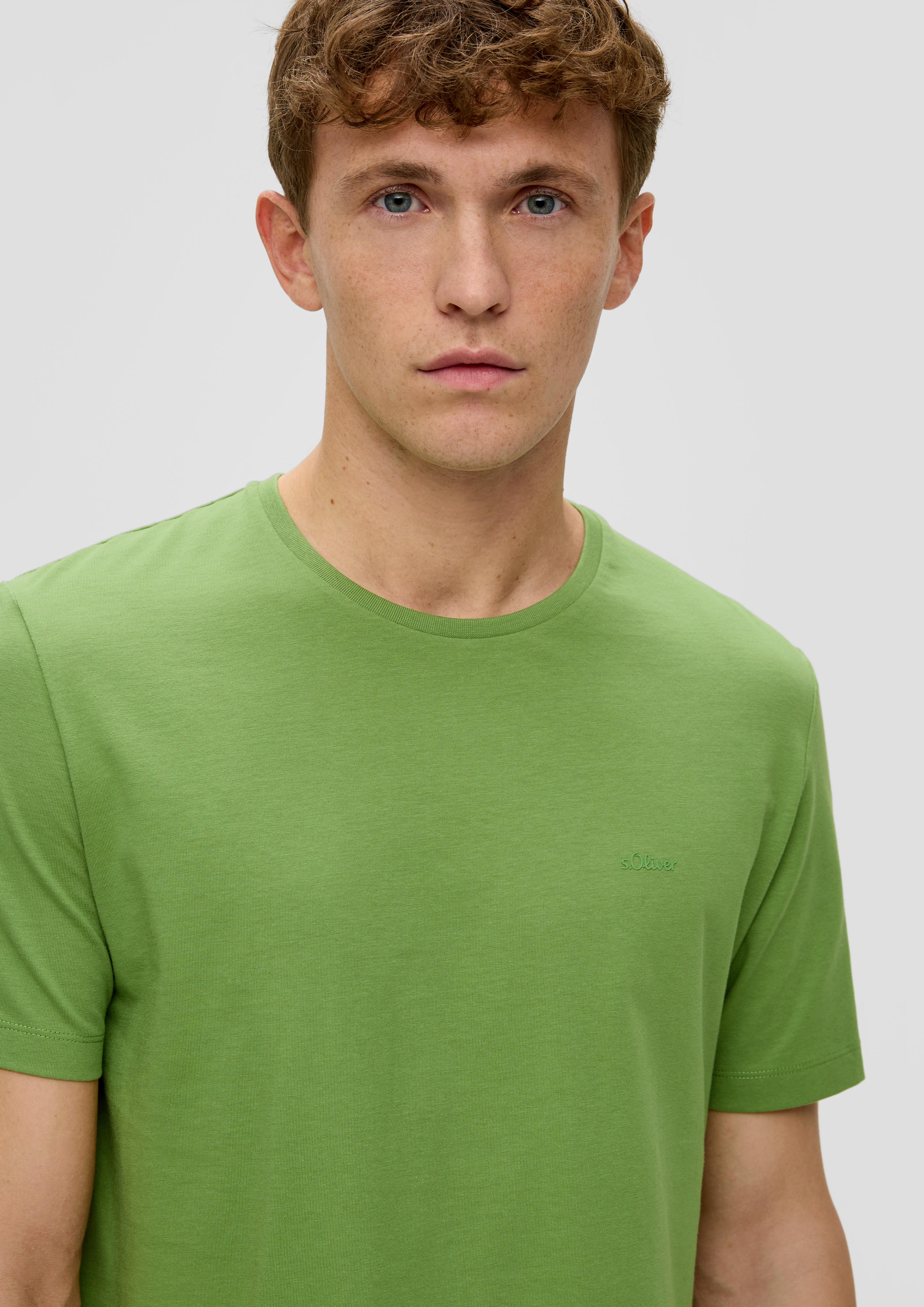 T-Shirt mit Labelprint  2141455-7450