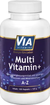 VIAVITAMINE Multivitamin & Mineral A-Z Kapseln  100 St  Kapseln