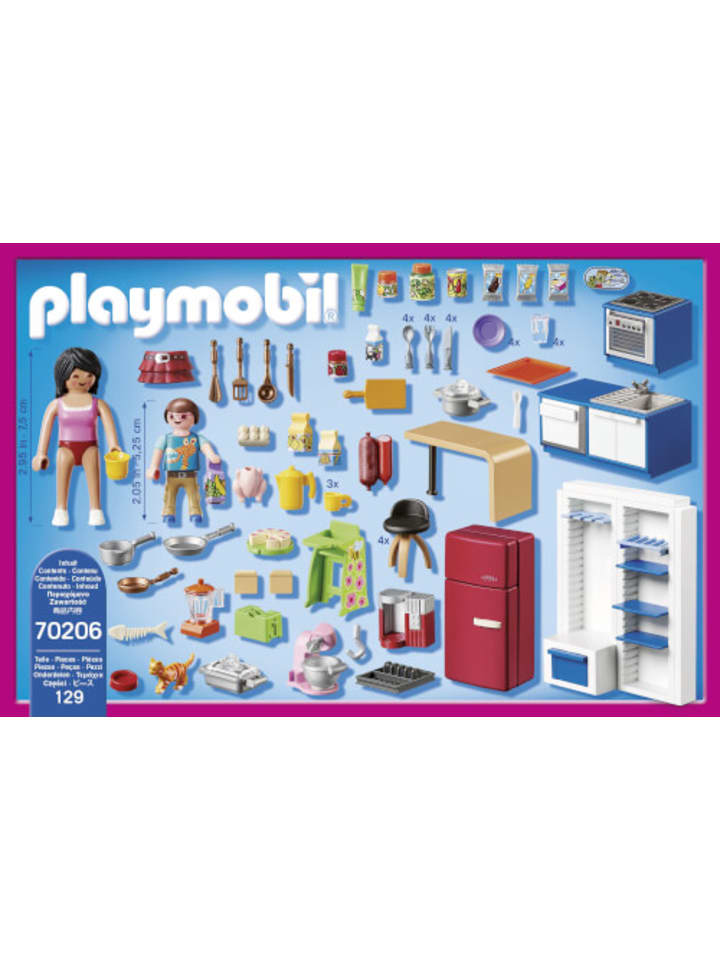 Playmobil Spielfigur Set Puppenhaus Familienküche, ab 4 Jahre günstig kaufen onesize