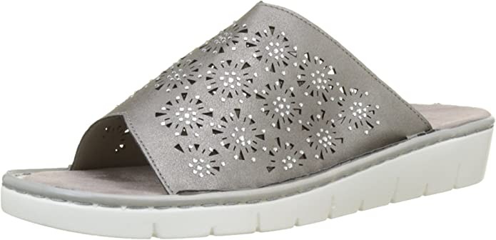 JANE KLAIN Klassische Sandalen grau