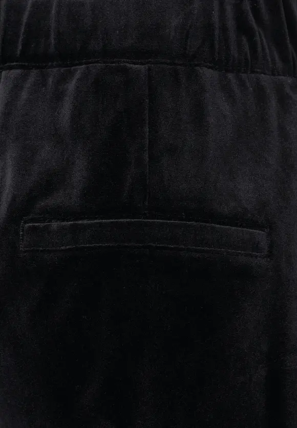 Street One Casual Fit Samt Hose