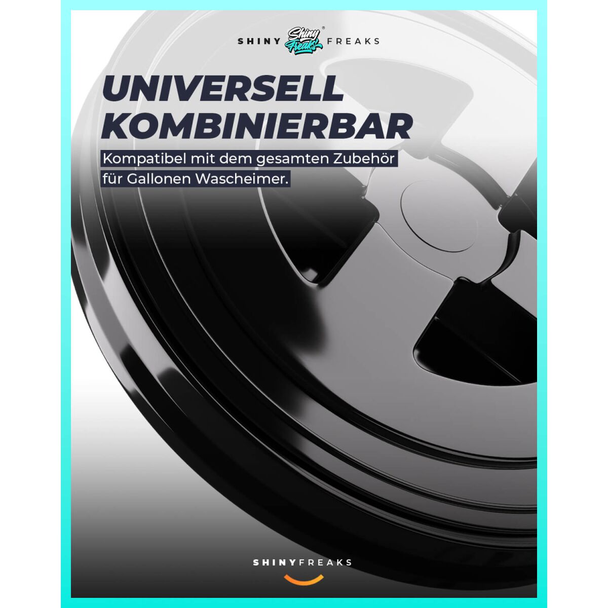 chemicalworkz Performance Buckets Wascheimer 3,5GAL Schwarz