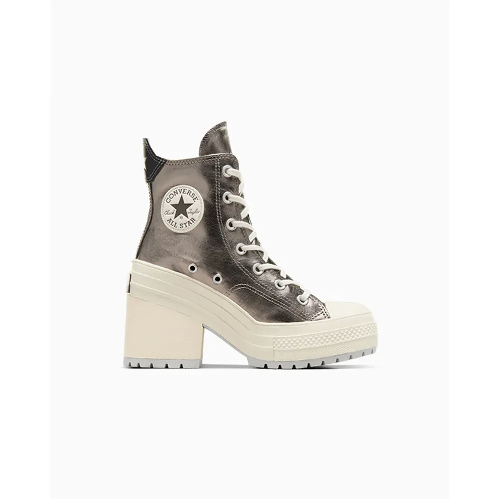 Converse Chuck 70 De Luxe Heel Metallic A09896C / grau