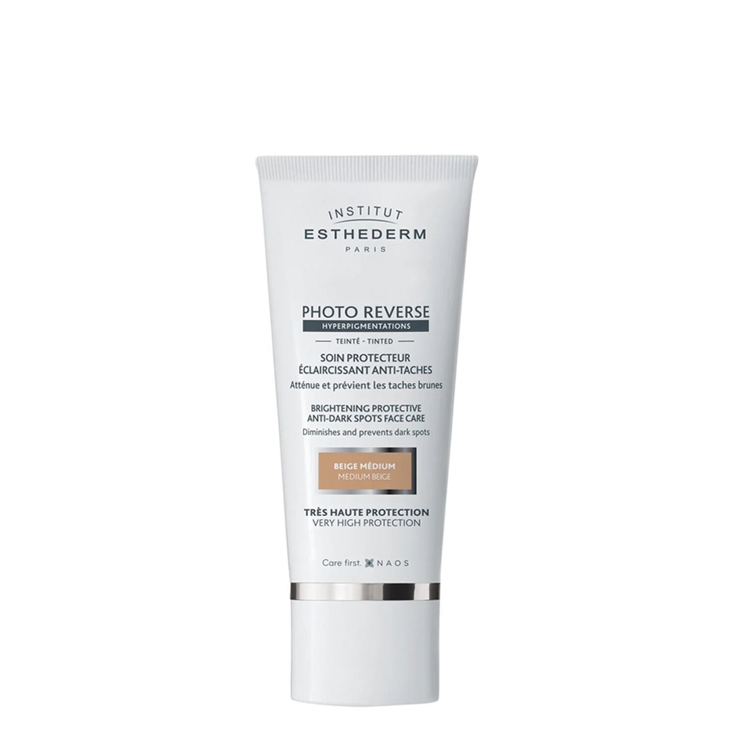 Esthederm Photo Reverse Soin Protecteur Éclaircissant Anti-Tâches - Teinté Beige Medium 50 ml