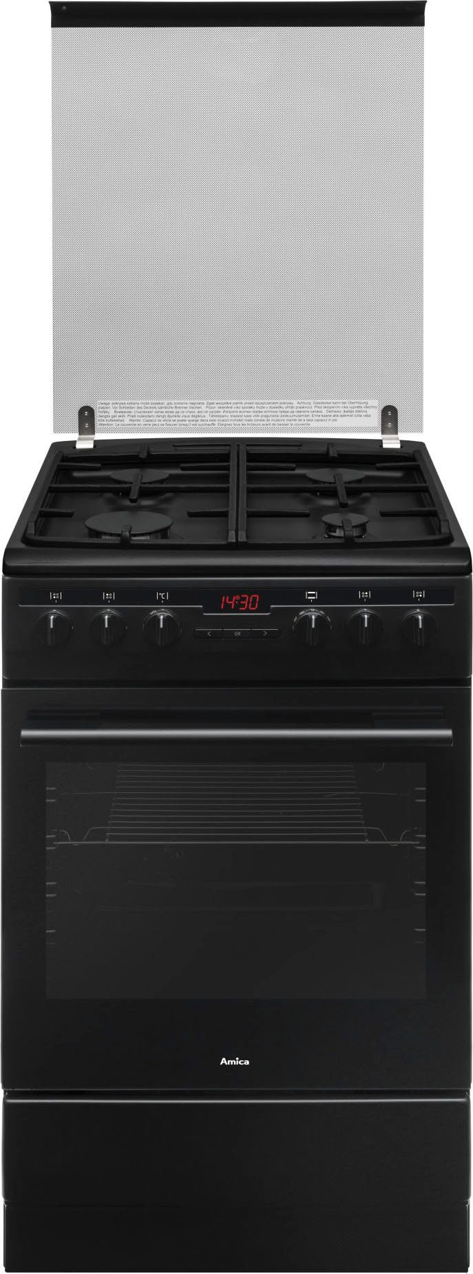 Amica Gas-Standherd SHEG 904 000 SM, Steam Clean