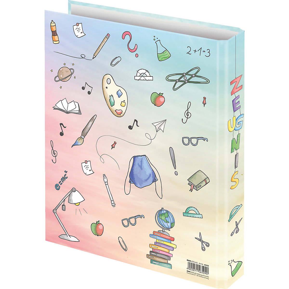 Zeugnismappe/Ringbuch Schooldoodle A4