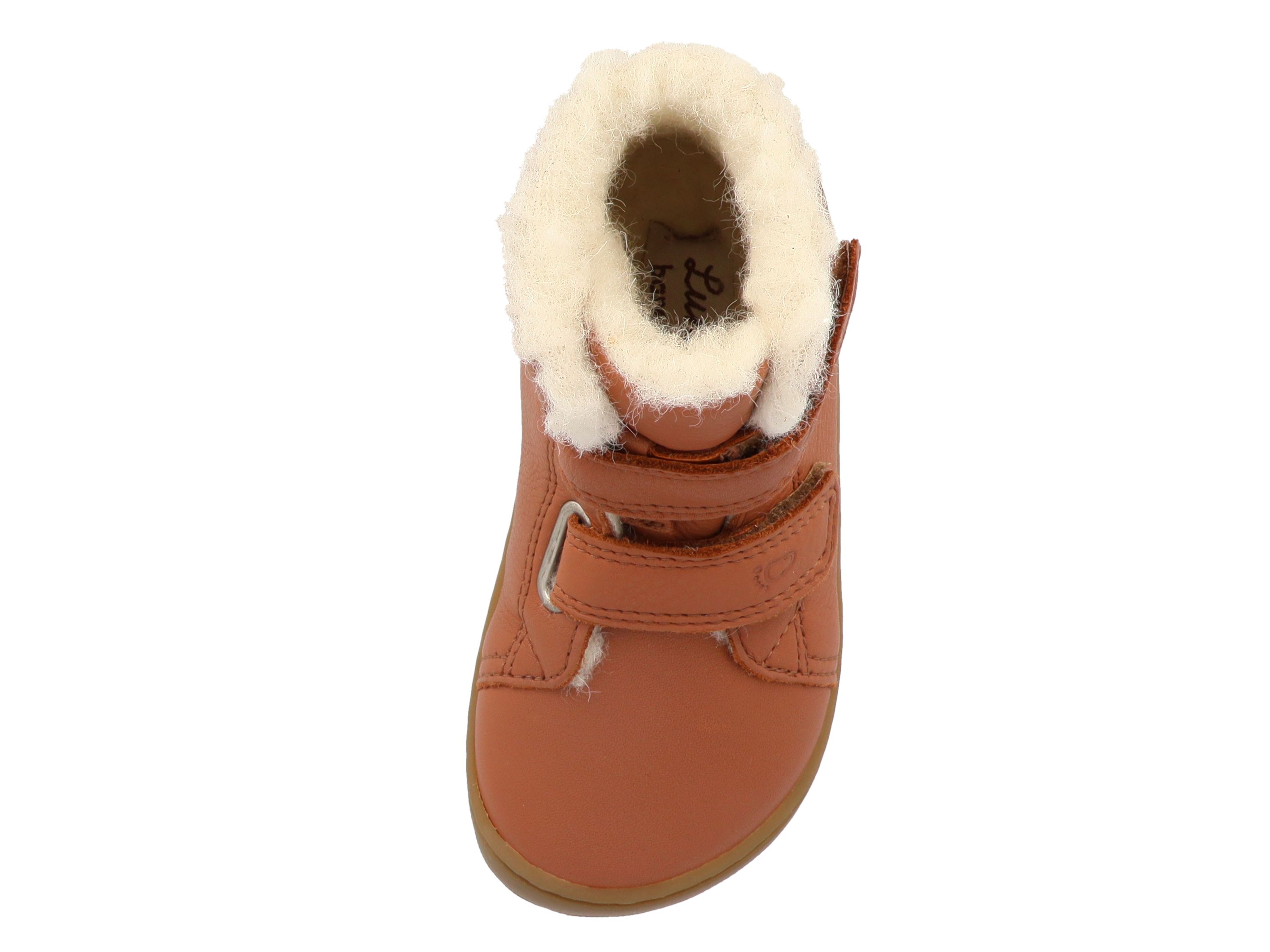 Lurchi Stiefelette Nik Barefoot - cognac