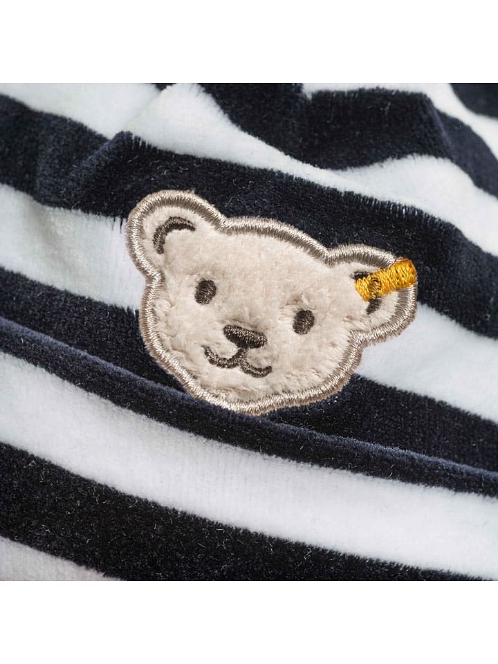 Steiff 3tlg. Outfit in Dunkelblau/ Weiß günstig kaufen