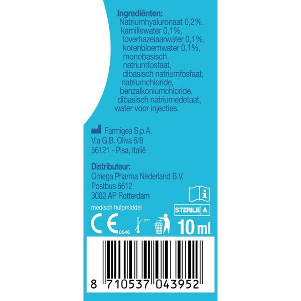 Prevalin Direct 5 en 1 Gotas Oftálmicas Dispositivo Médico - 10 ml