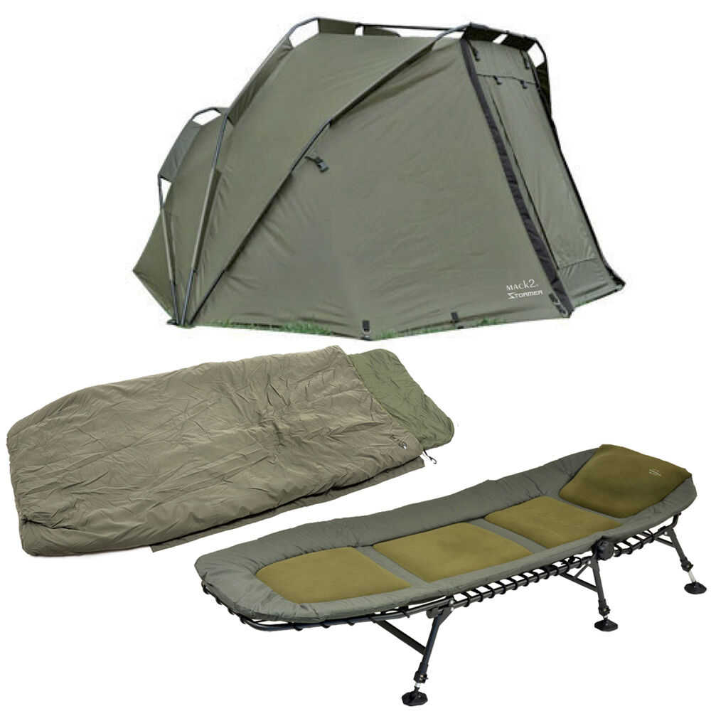 Pakuotė Bivouac-Gultas + Biwy + Miegmaišis Stormer