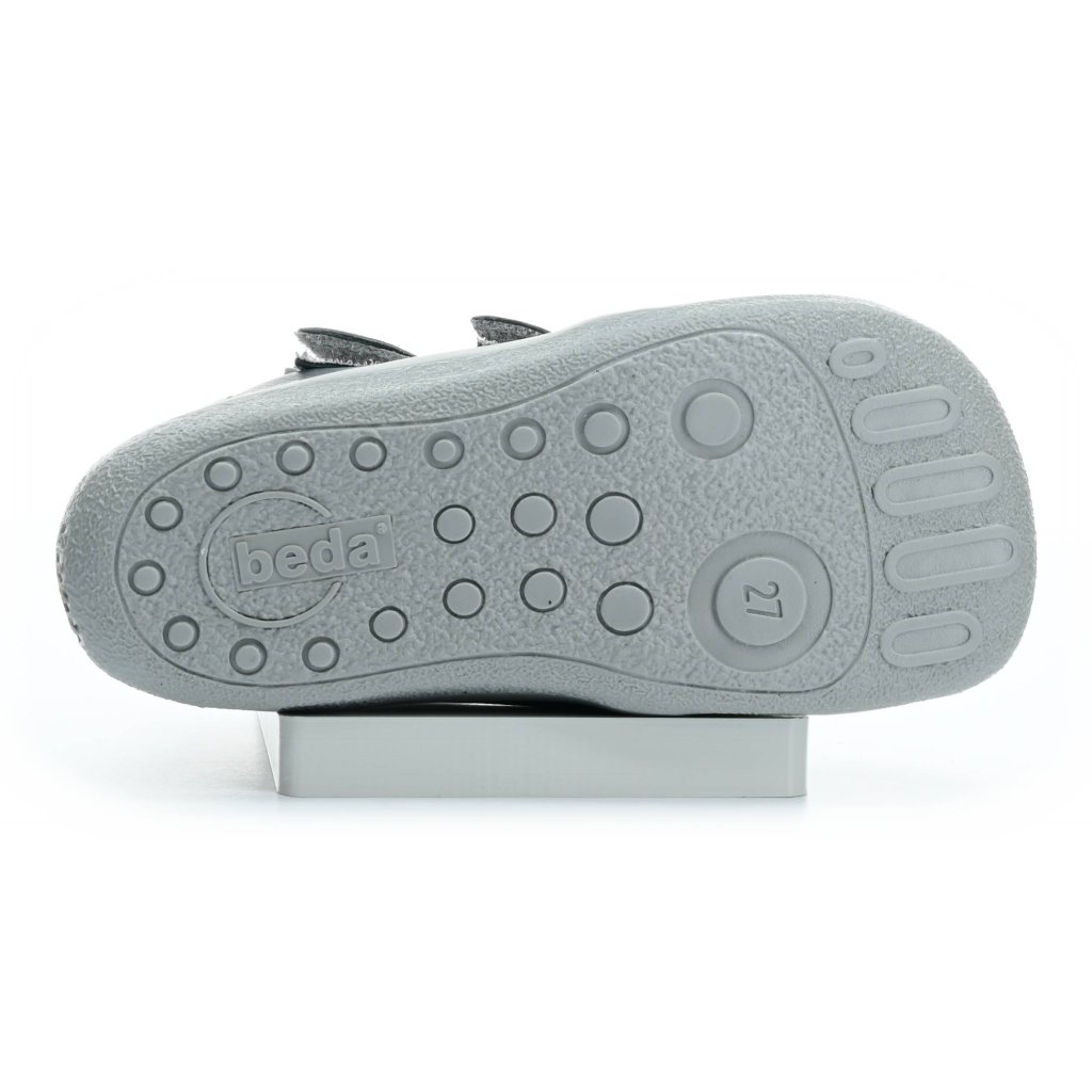 Beda Luc mit Membran (BF 0001/W/M/SO/2) schwarze Barfuß-Stiefeletten
