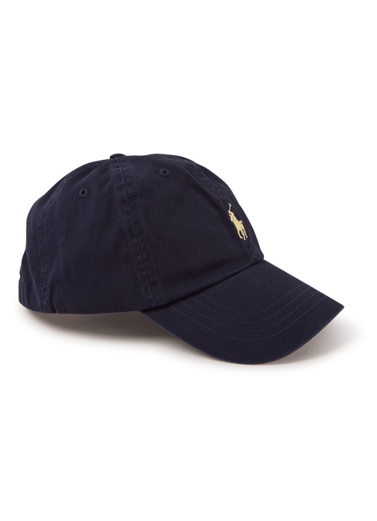 Ralph Lauren  Pet van katoen met logoborduring