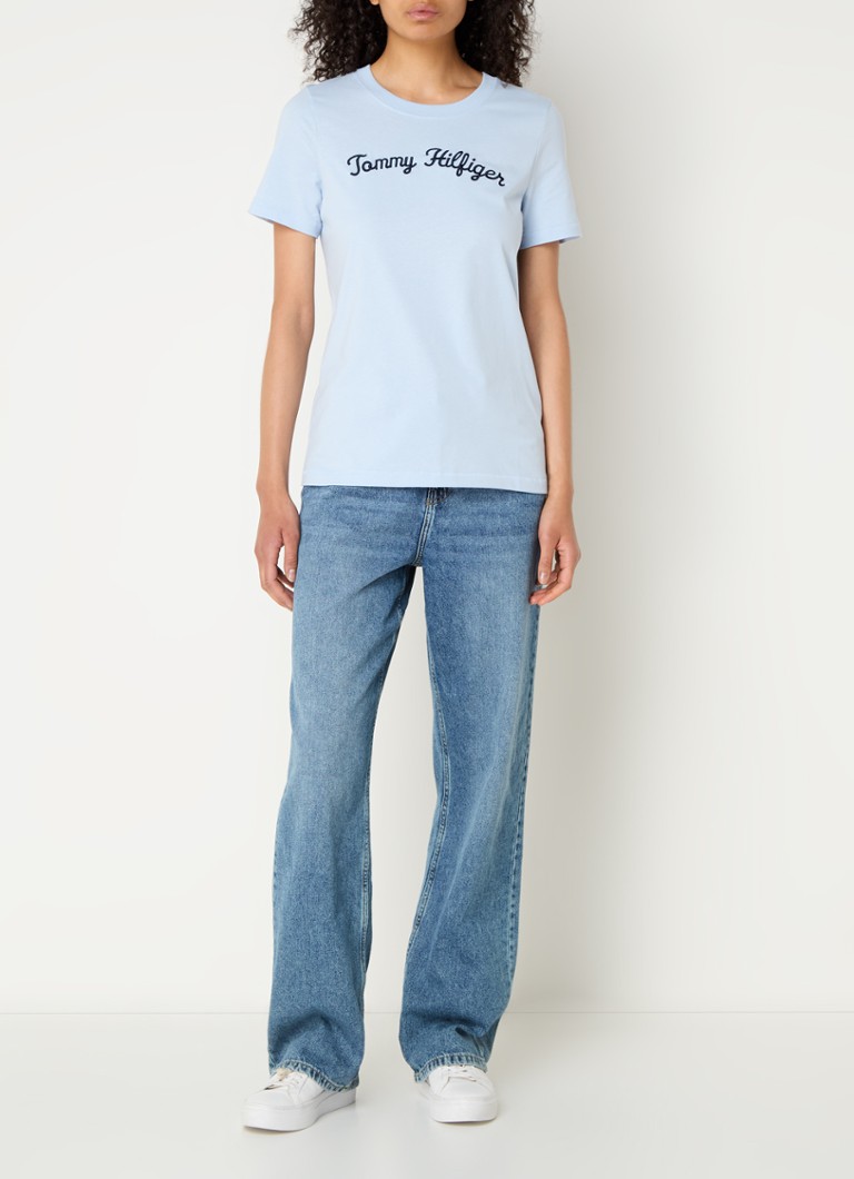 Tommy Hilfiger T-shirt with logo embroidery