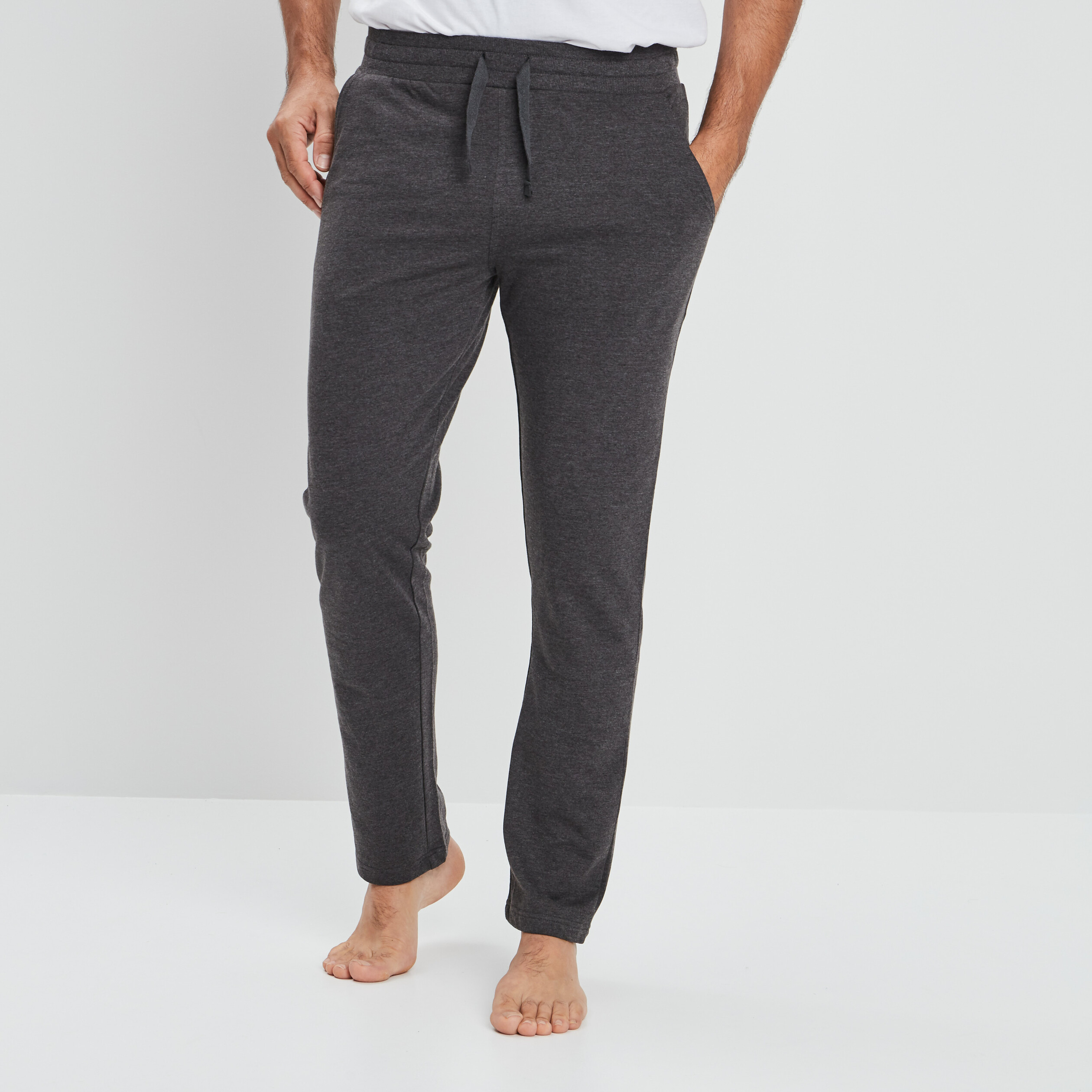 Pantalon de pyjama gris foncé homme | La Halle