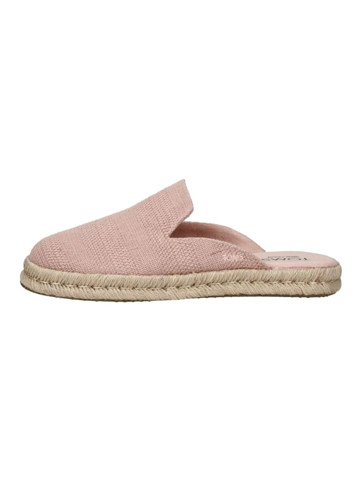 TOMS Pantoletten in Pink günstig kaufen