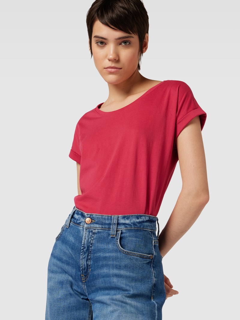 T-Shirt mit Rundhalsausschnitt Modell 'DREAMERS PURE' in rot