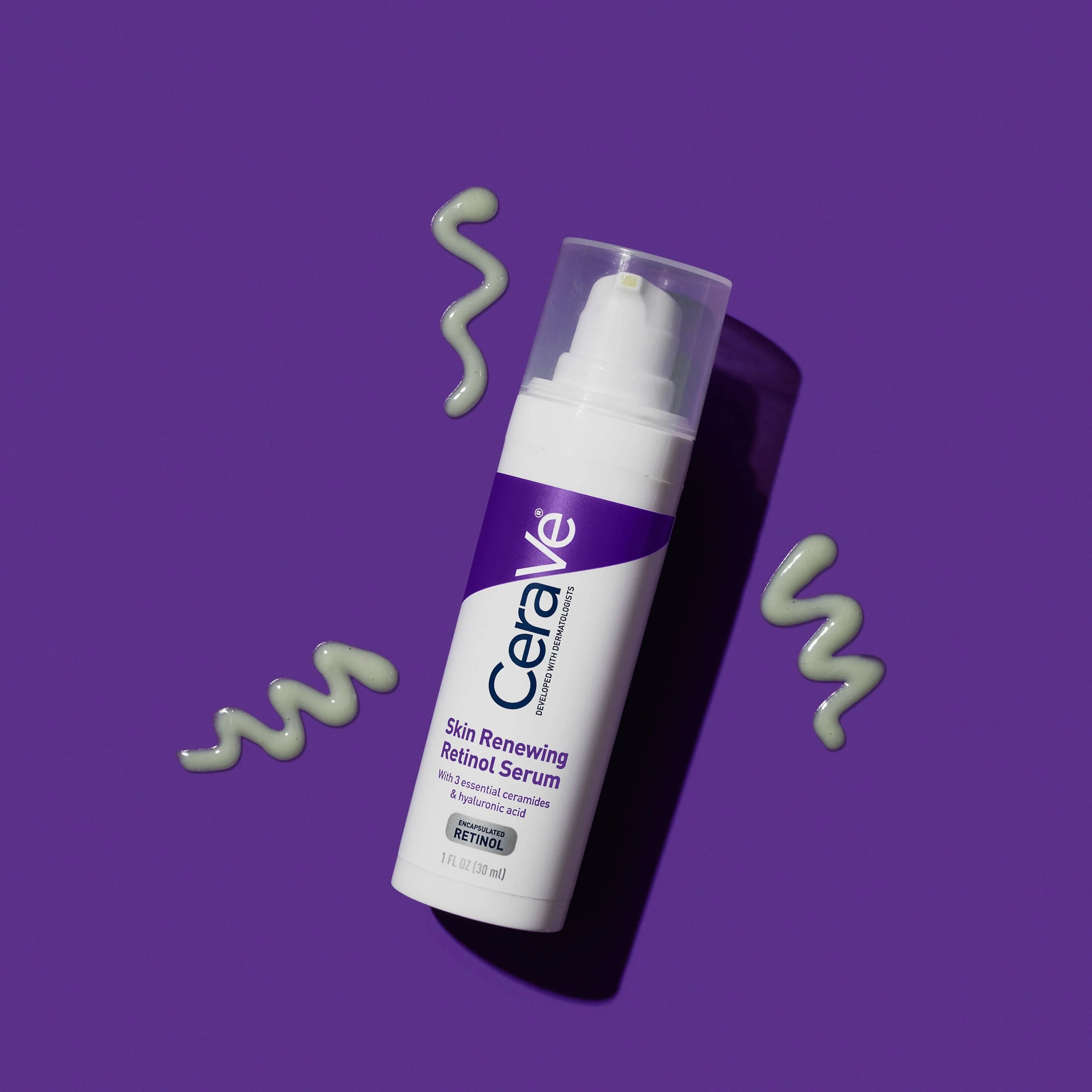 Serum protiv starenja kože s retinolom - Serum za lice protiv bora, Serum za lice protiv prvih znakova, Hidratantni serum za lice, Regenerirajući tretman