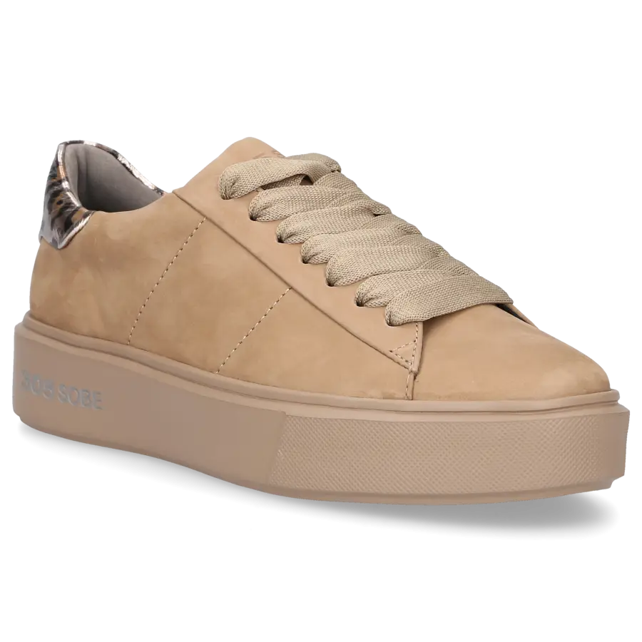 305 SOBE - Sneaker low GYM Nubukleder - beige