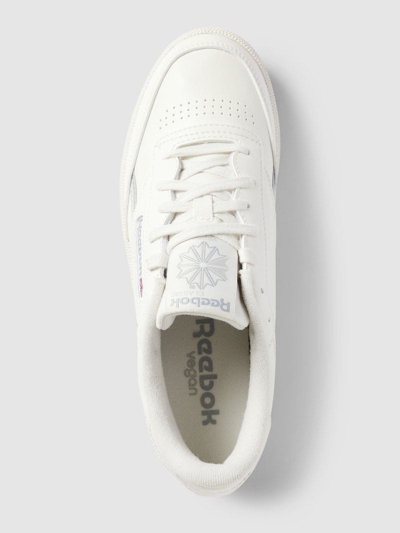 Sneaker mit Label-Details in weiß