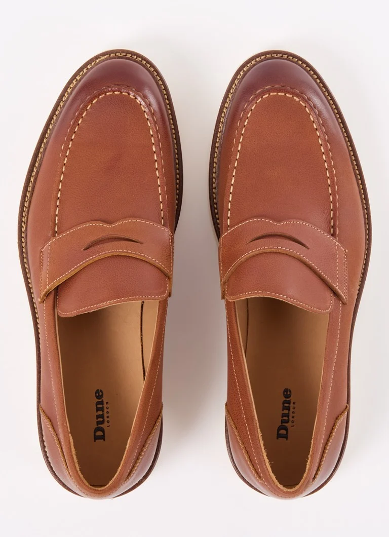 Dune London Blacklock leather loafer