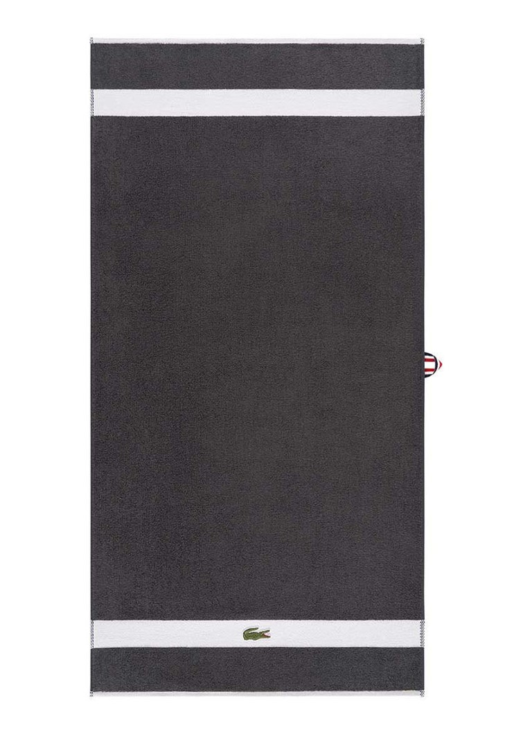 Prosop de baie Lacoste bleumarin din bumbac organic - 90 x 150 cm