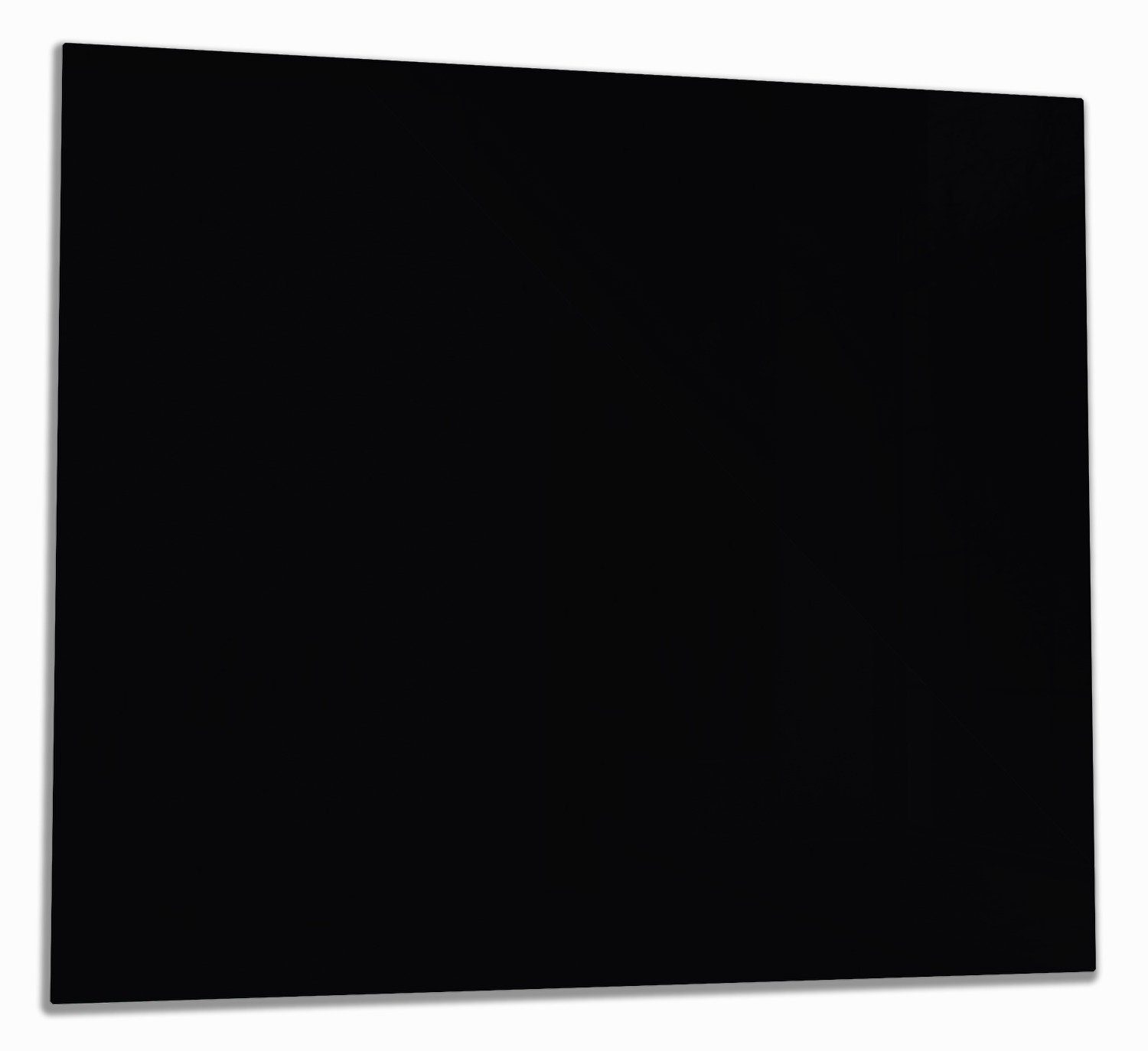 Wallario Herd-Abdeckplatte Schwarz, ESG-Sicherheitsglas, (Glasplatte, 1 tlg., inkl. 5mm Noppen), verschiedene Größen