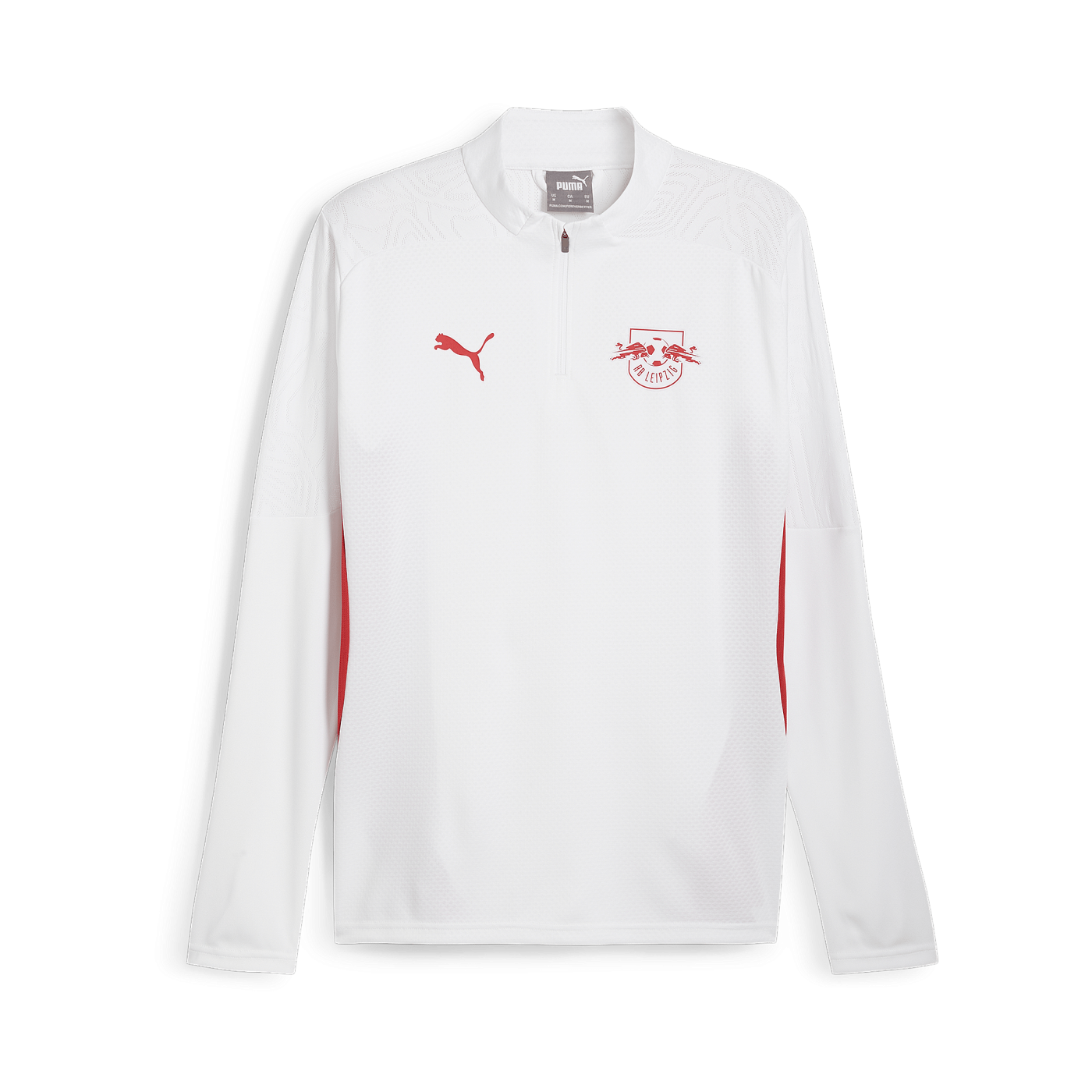 PUMA RB Leipzig 1/4 Zip Sweatshirt Weiss F07
