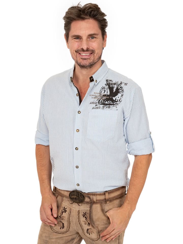 Hangowear Hemd FREDERICK in hellblau günstig kaufen