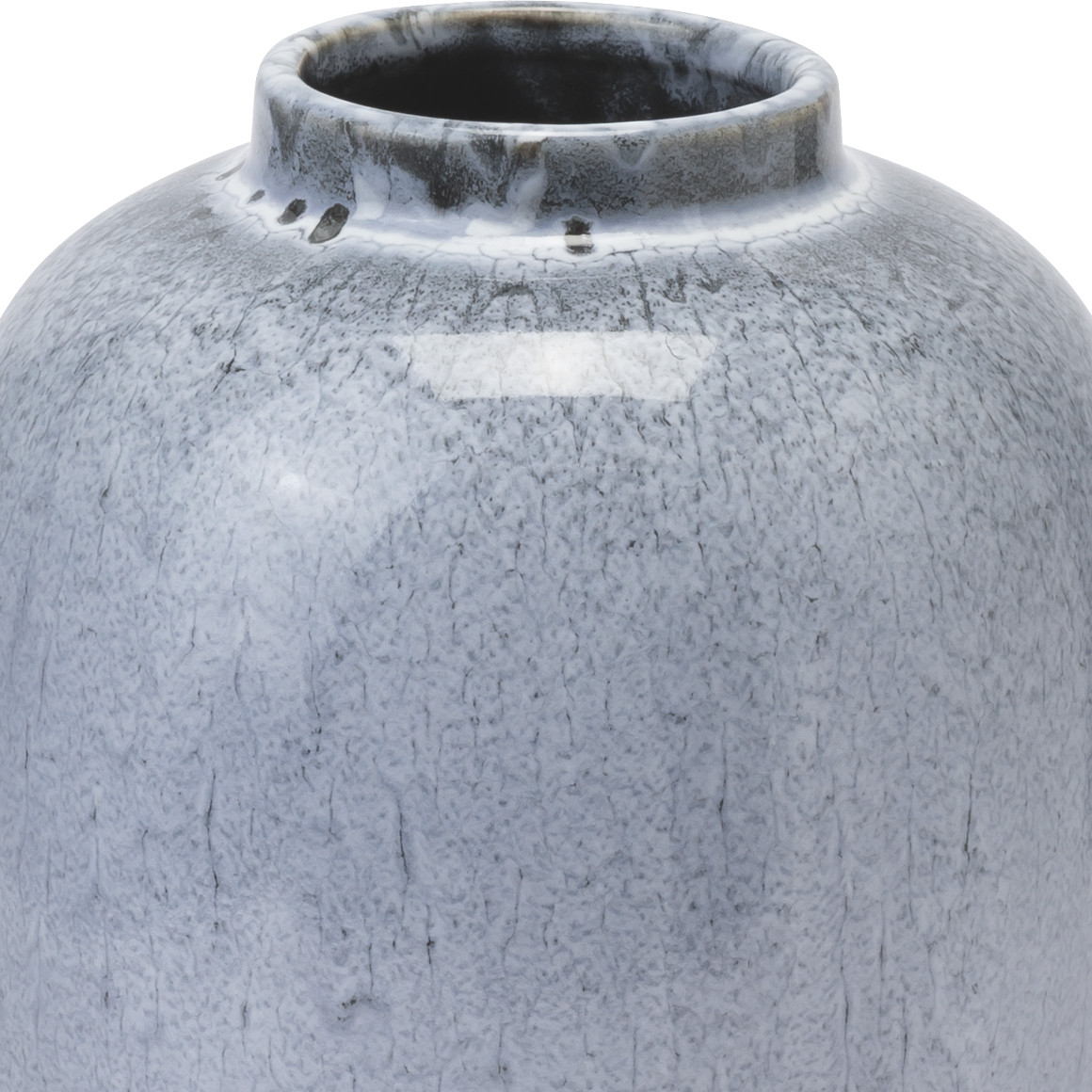 Vase in bauchiger Form