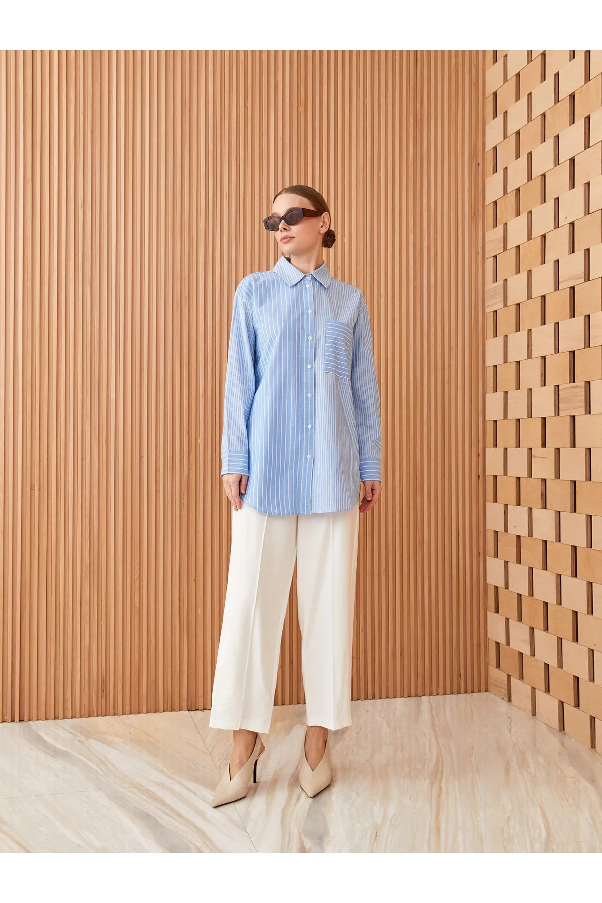 LC Waikiki  Tunika - Blau - Oversized