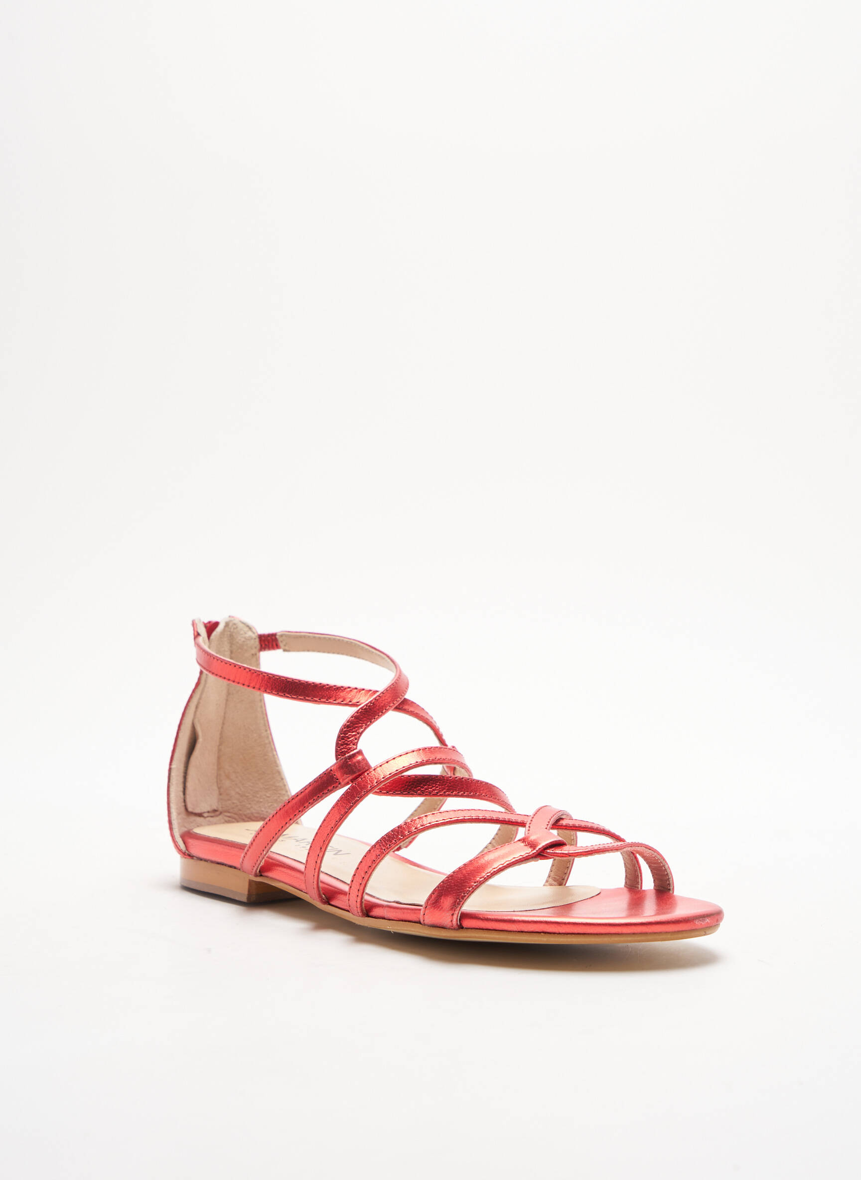 Jb Martin Sandales Nu Pieds Femme couleur rouge