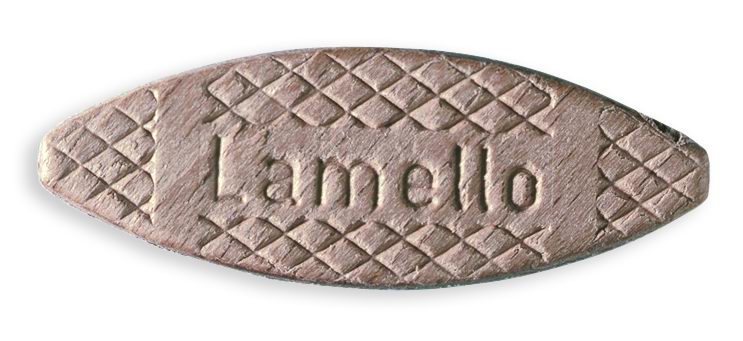 Lamello 144010 Lamele din lemn Tip 10 1000 bucăți