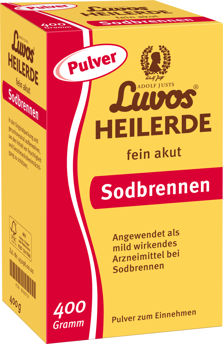 Heilerde fein akut Pulver, 400 g