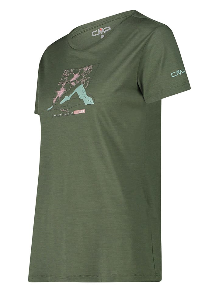 CMP Funktionsshirt in Khaki günstig kaufen