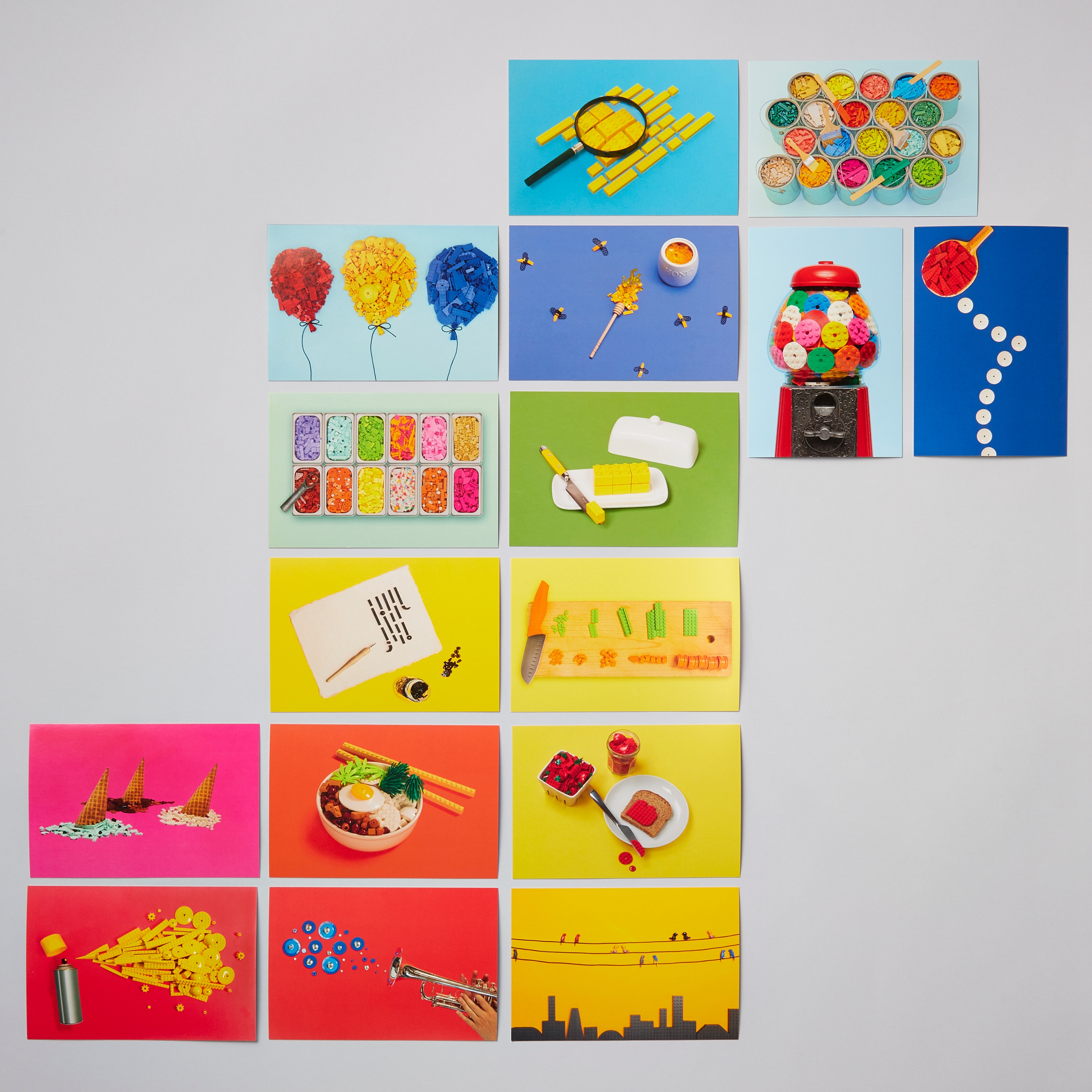 LEGO® Still Life with Bricks: 100 Collectible Postcards 5006207